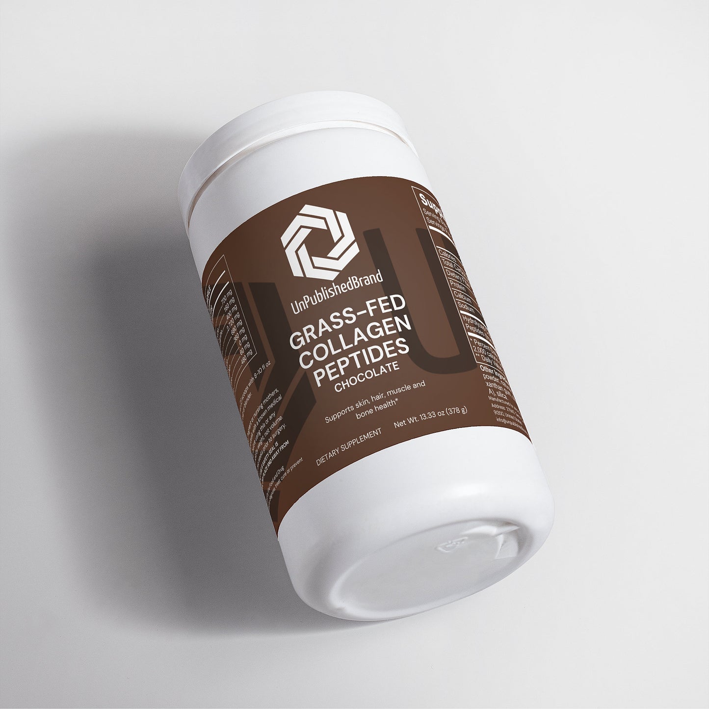 Grass-Fed Collagen Peptides Powder (Chocolate)