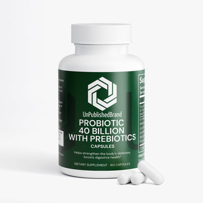 Probiotic 40 Billion with Prebiotics