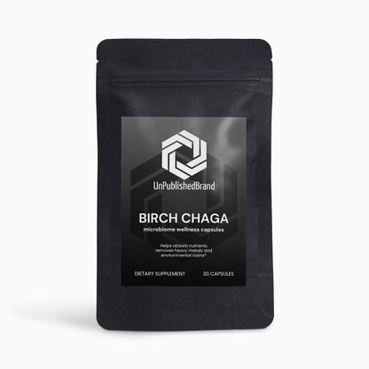 Birch Chaga Microbiome Wellness Capsules