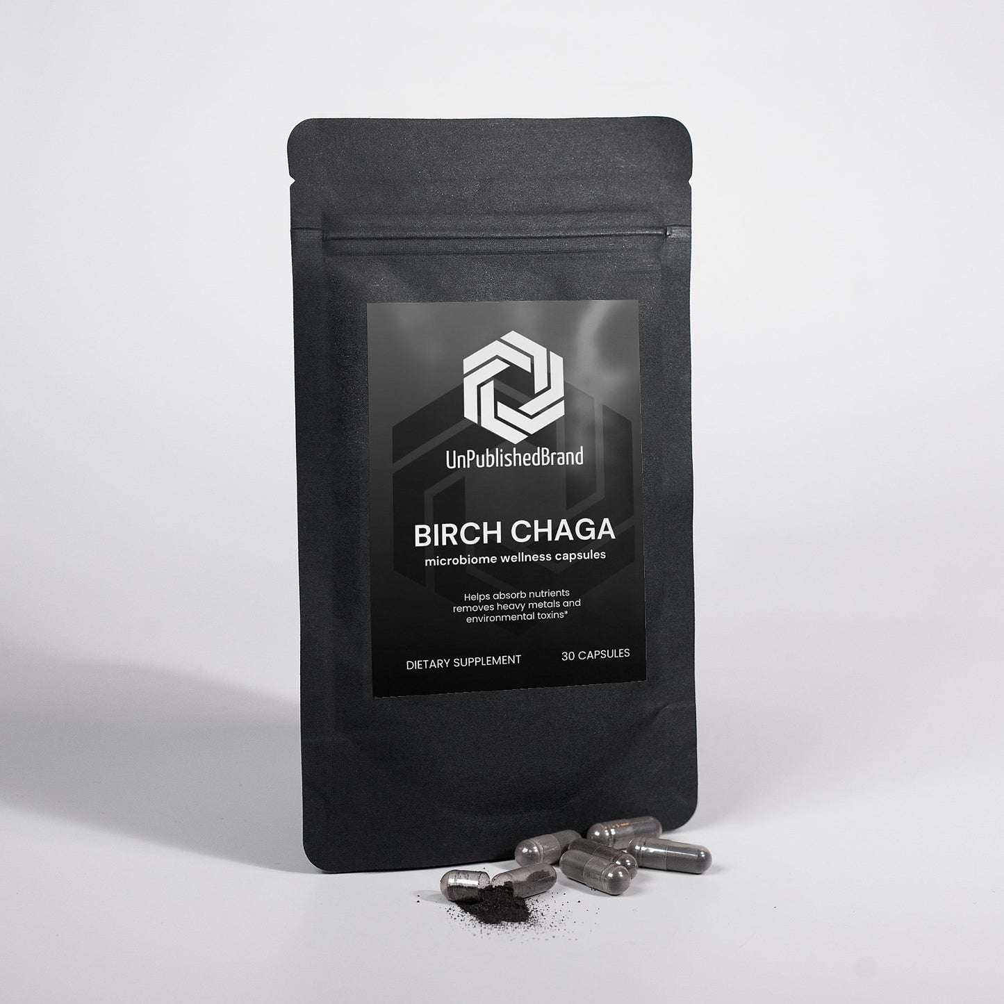 Birch Chaga Microbiome Wellness Capsules