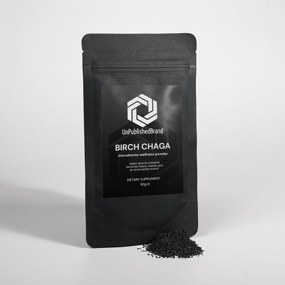 Birch Chaga Microbiome Wellness Powder