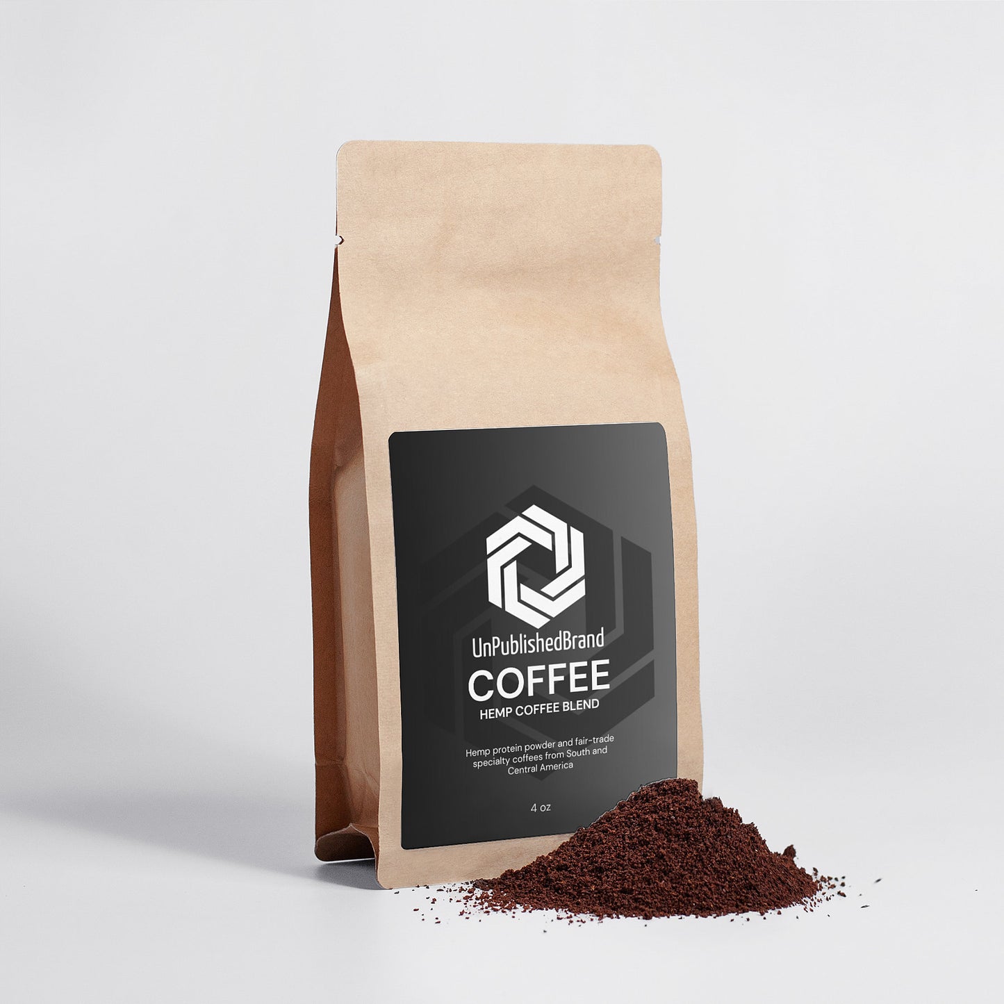 Hemp Coffee Blend - Medium Roast 4oz