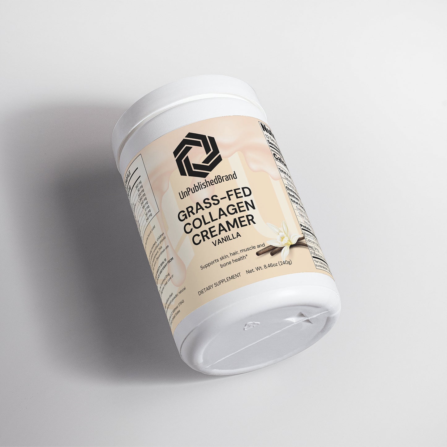 Grass-Fed Collagen Creamer (Vanilla)