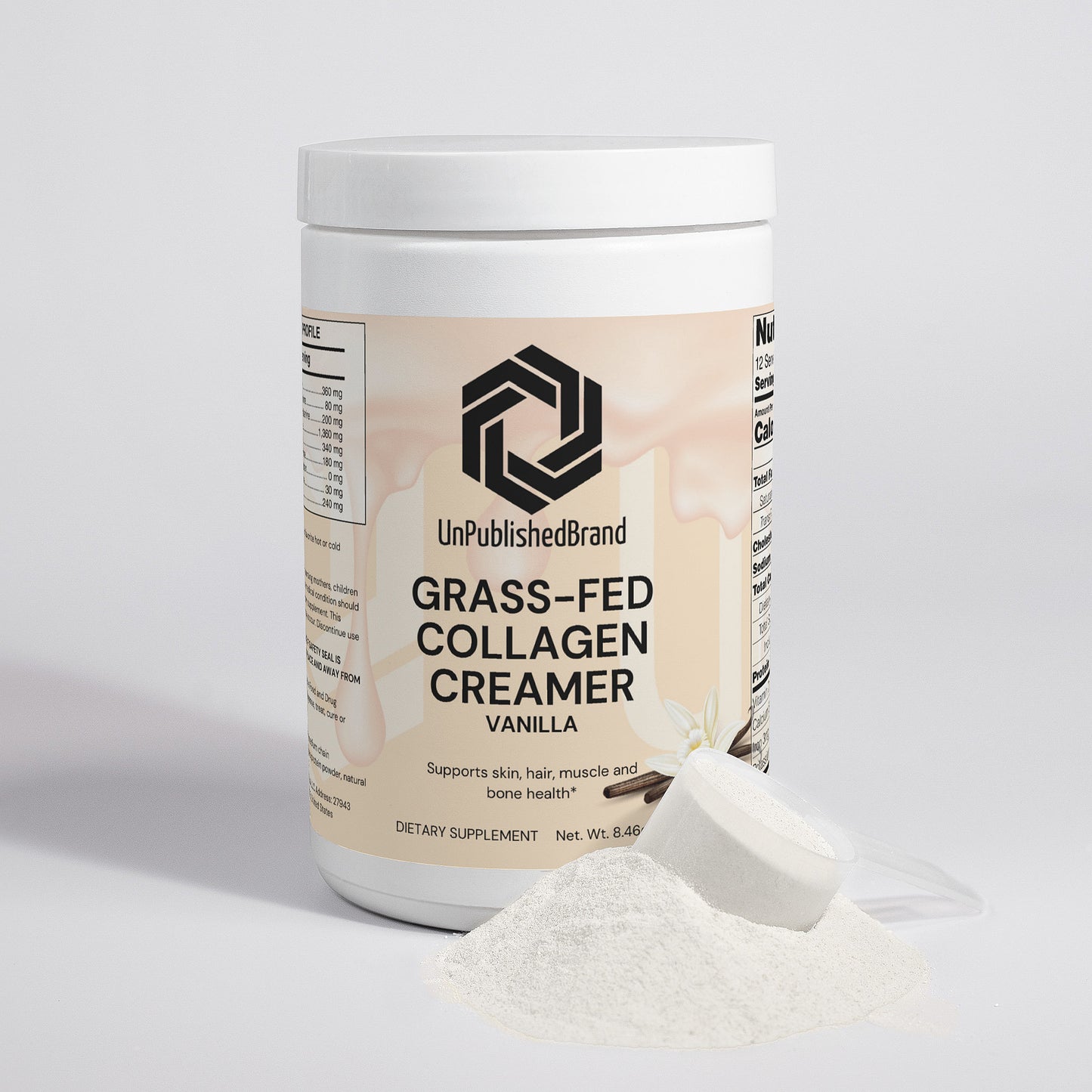 Grass-Fed Collagen Creamer (Vanilla)