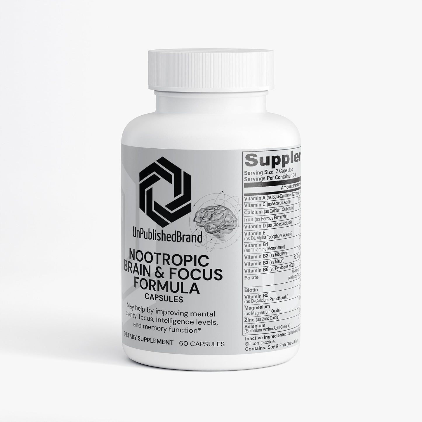 Nootropic Brain & Focus Formula
