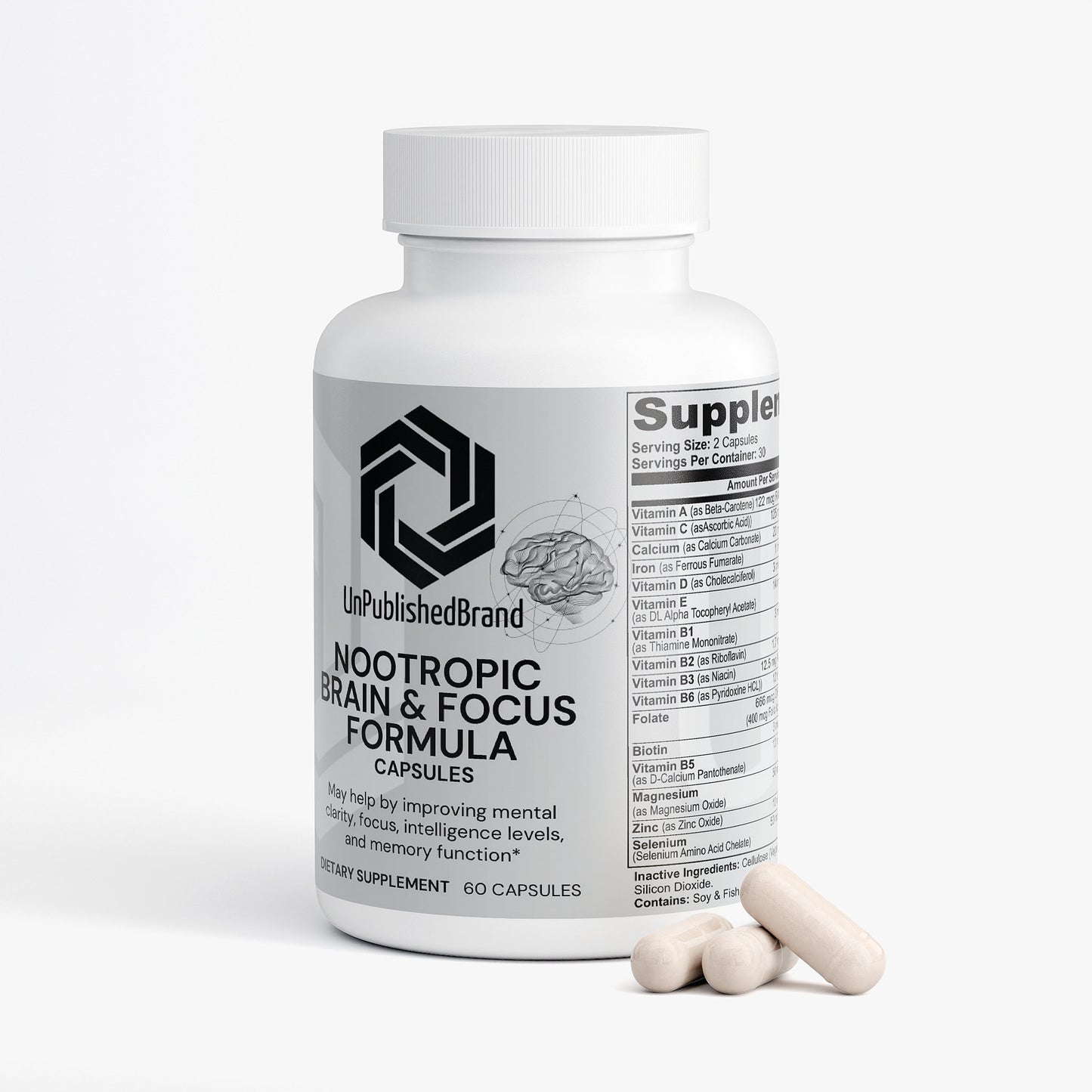 Nootropic Brain & Focus Formula