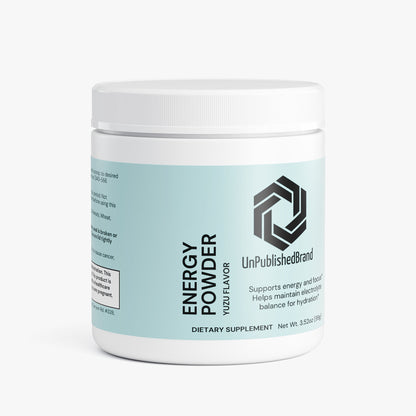 Energy Powder (Yuzu Flavor)