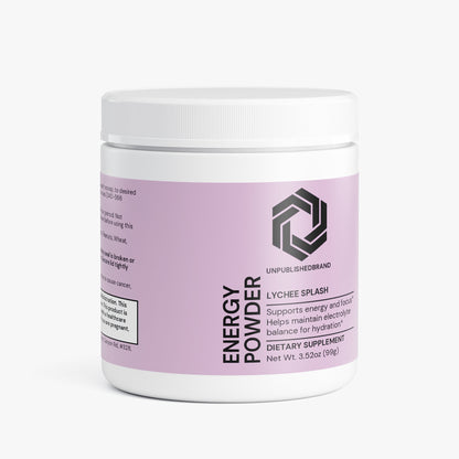 Energy Powder (Lychee Splash Energy)