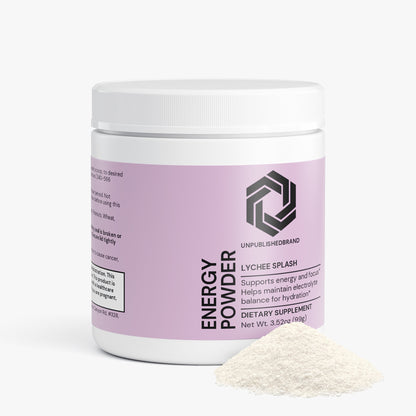 Energy Powder (Lychee Splash Energy)