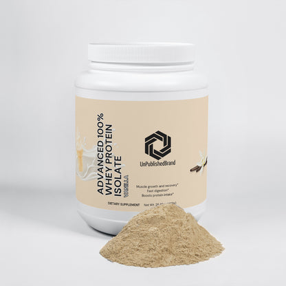 Advanced 100% Whey Protein Isolate (Vanilla)